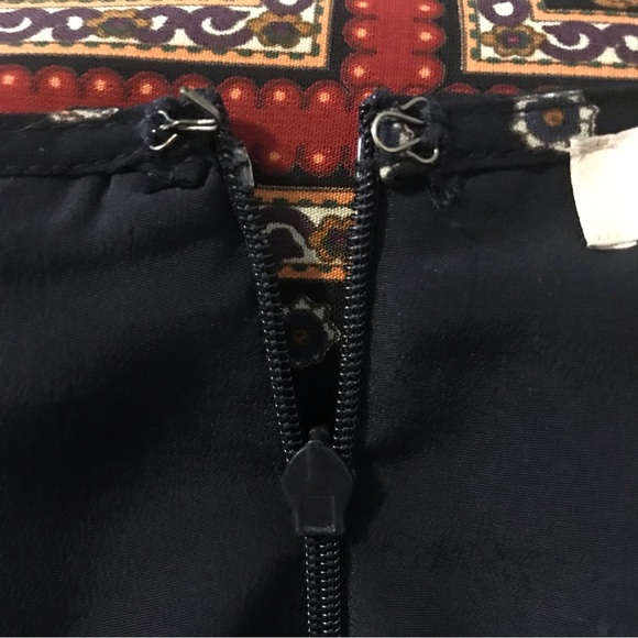 Boho Style Dress with Bell Sleeves Forever 21 Contemporary Size Small - Picture 6 of 7